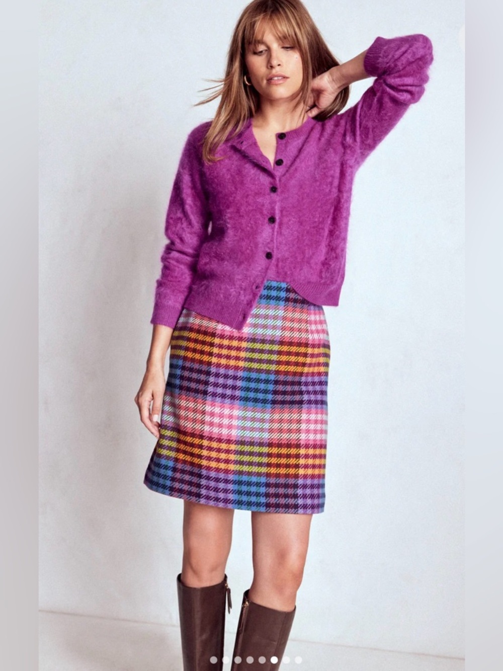 NEW! BODEN Gia Wool A Line Skirt - Picture 6 of 16